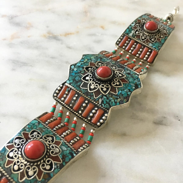 Tibetan Turquoise Bracelet